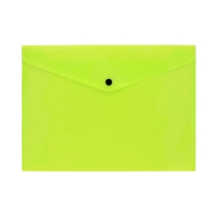 Teczka kopertowa A4/PP neon żółta Biurfol