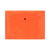 Teczka kopertowa A4/PP neon pomarańczowa Biurfol
