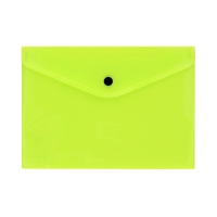 Teczka kopertowa A5/PP neon żółta Biurfol