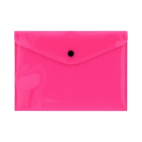 Teczka kopertowa A5/PP neon różowa Biurfol
