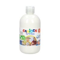 Farba tempera biała 500ml Carioca