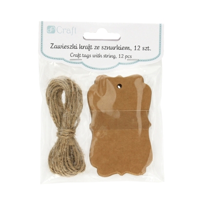 Zawieszka Kraft + sznurek Szyld Vintage (12)