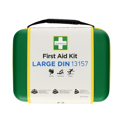 Apteczka przenośna z wyposażeniem First Aid Kit Large DIN13157 Cederroth