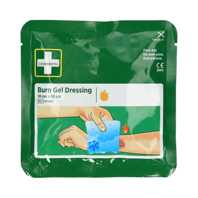 Opatrunek hydrożelowy na oparzenia 10x10 Burn Gel Cederroth