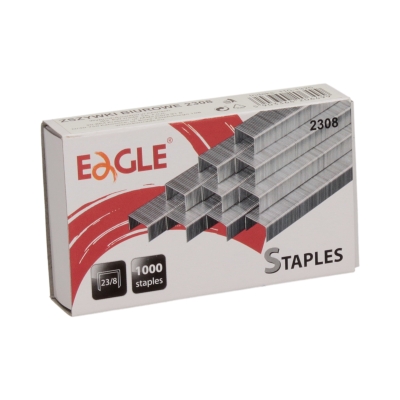 Zszywki 23/8 cynkowe (1000) Eagle