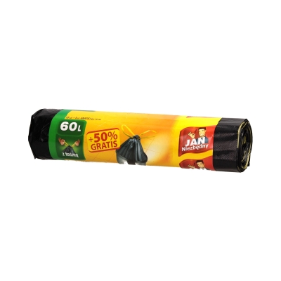 Worki śmieci 60l czarne taśma Classic (12)