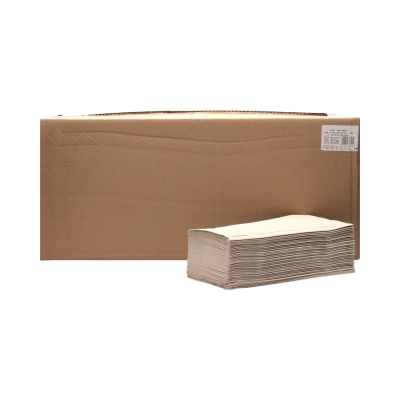 Ręcznik papierowy składka 1w szary 23x25 (4000)