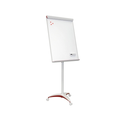 Flipchart magnetyczny 70x100 mobilny Red 2x3