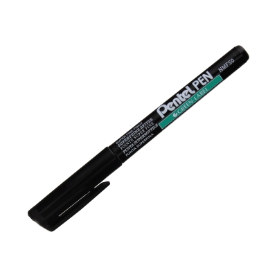 Marker permanentny 0,4mm czarny okrągły Pentel NMF50A