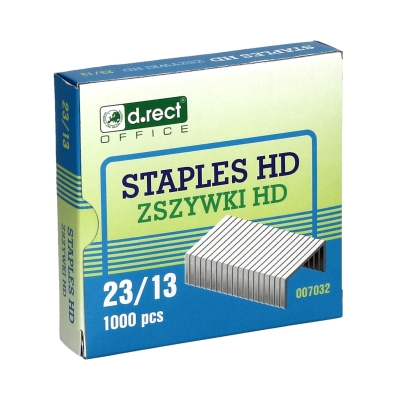 Zszywki 23/13 cynkowe (1000) D'rect