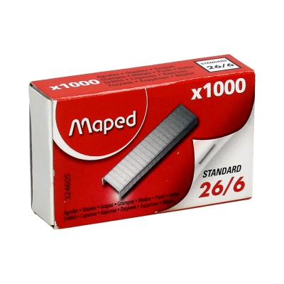Zszywki 26/6 (1000) Maped