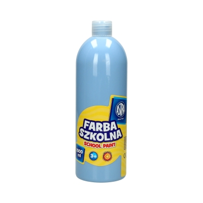 Farba szkolna błękitna 1l Astra