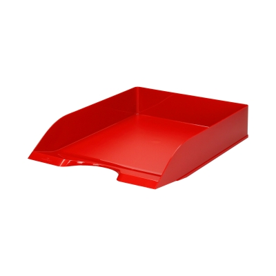Półka na dokumenty A4 czerwona Basic Durable