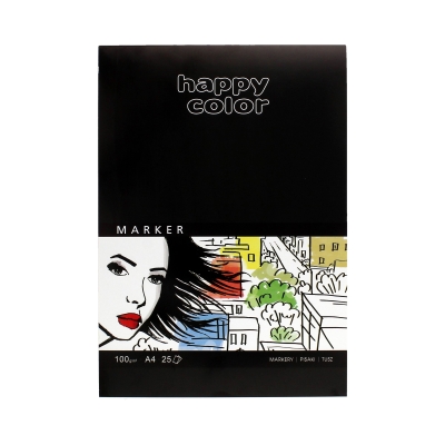 Blok do markerów A4/25 100g Happy Color