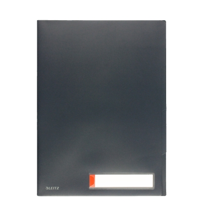 Folder A4 - 3 przegródki szary Leitz Cosy 47160089