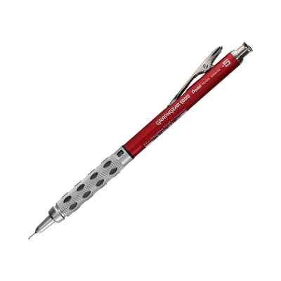 Ołówek automatyczny 0.5mm czerwony Graphgear 1000 Pentel