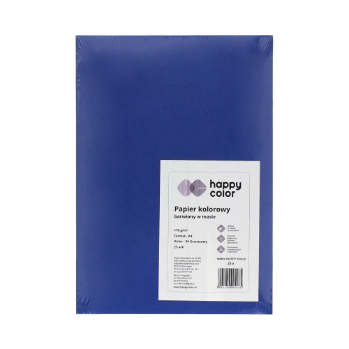 Karton kolor A4 granatowy Yoy Happy Color (25)