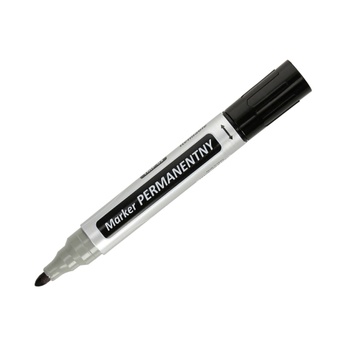 Marker permanentny 1.0-3.0mm czarny okrągły Taurus TMP-03