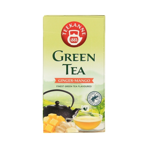 Herbata ekspresowa zielona Ginger Mango Teekanne 20t koperty