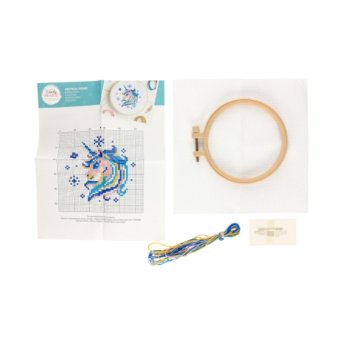 Zestaw haft krzyżykowy Jednorożec