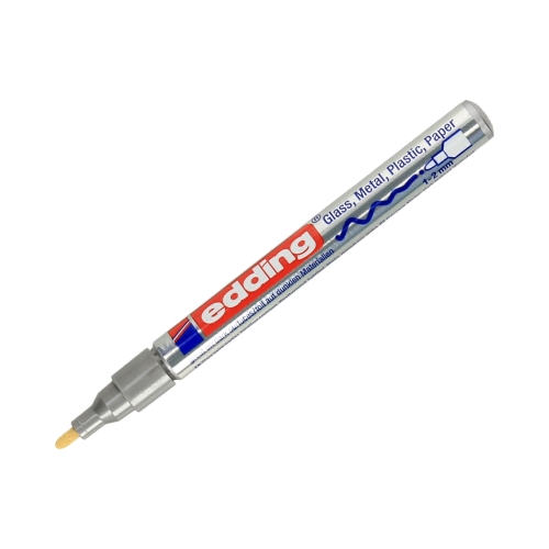 Marker olejowy 1.0-2.0mm 3kol. mix metalik Edding 751