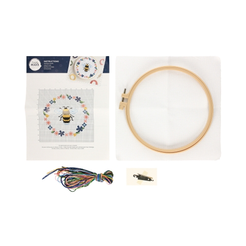 Zestaw haft krzyżykowy Pszczoła duży
