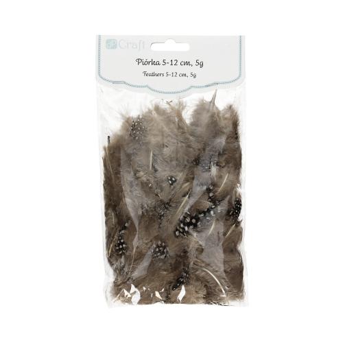 Piórka ozdobne przepiórcze 5-12cm 5g