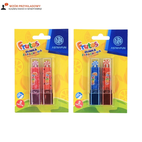 Gumka zapachowa kształt szminki (2) Astra Frutos 403024004