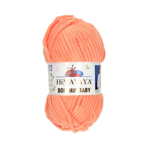 Włóczka 100g łososiowy Dolphin Baby Himalaya 80355