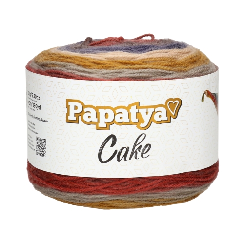 Włóczka 150g Cake Papatya 214