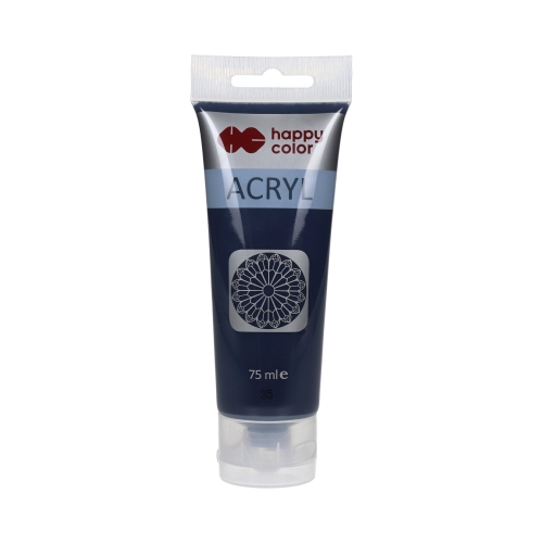 Farba akrylowa 75ml błękit pruski Happy Color