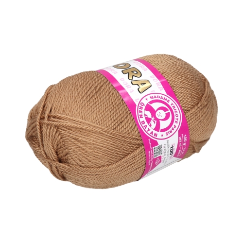 Włóczka 100g karmel Madame Tricote Paris Dora 099