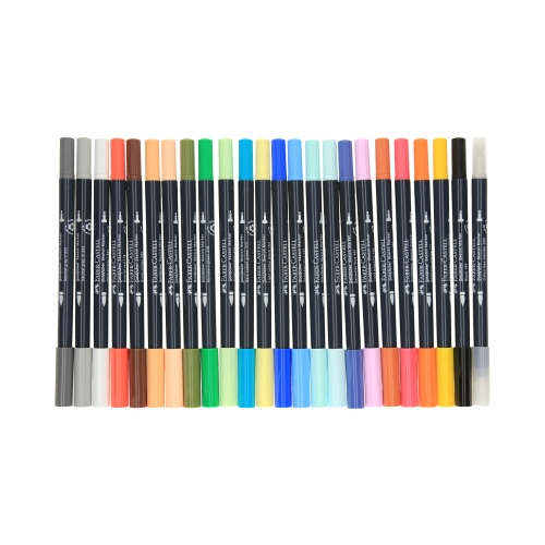 Pisaki dwustronne 24kol Goldfaber Sketch Faber-Castell FC164724