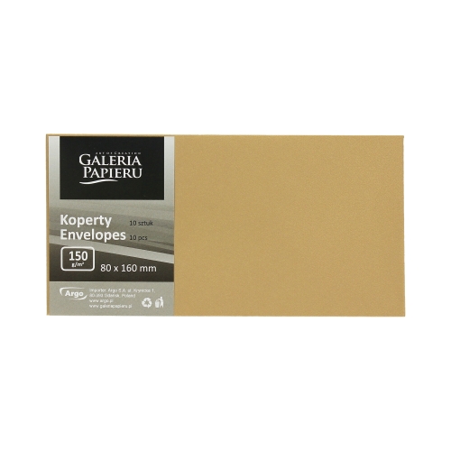 Koperty 80x160 złote Pearl 150g (10)