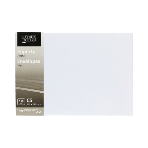 Koperty C5 diamentowa biel Pearl 150g (10)