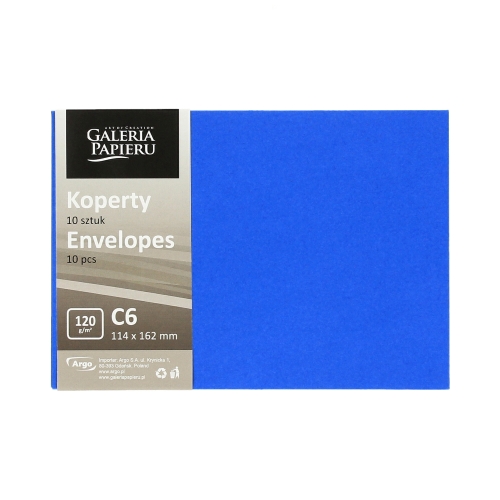 Koperty C6 chabrowe gładkie 120g (10)