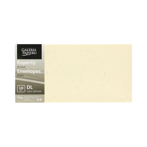 Koperty DL kremowe Pepper 120g (10)