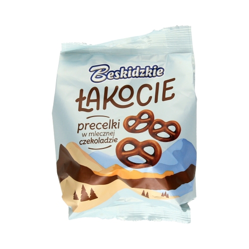 Precelki w polewie mleczna czekolada 110g Łakocie Beskidzkie