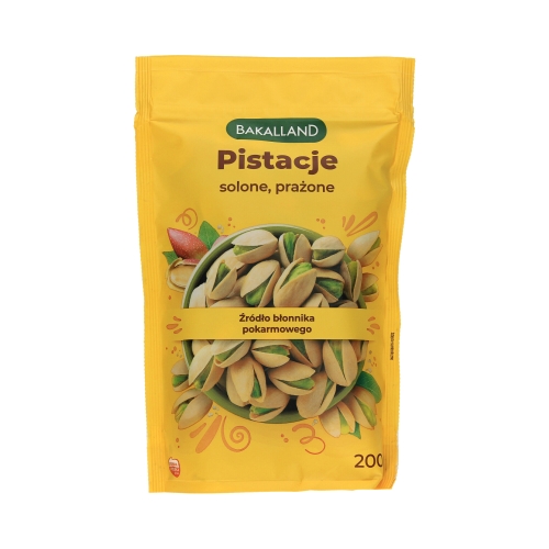 Pistacje prażone 200g Bakalland