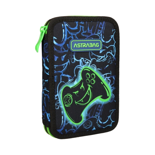 Piórnik z wyposażeniem podwójny Gaming Astrabag