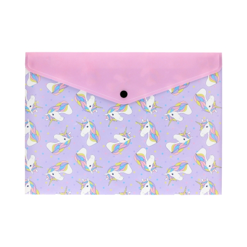 Teczka kopertowa A4/PP nadruk Unicorn Biurfol