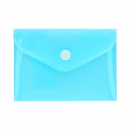 Teczka kopertowa A7/PP pastel niebiesk Biurfol