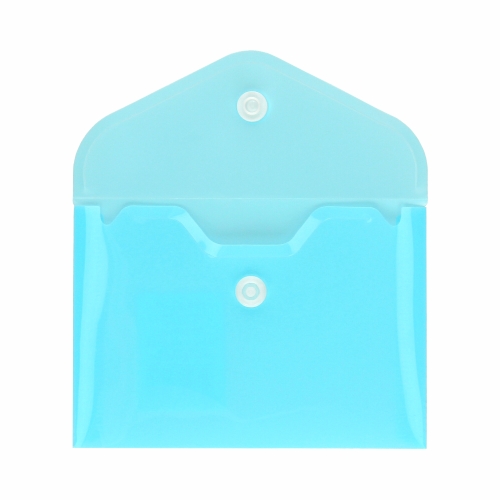 Teczka kopertowa A7/PP pastel niebiesk Biurfol