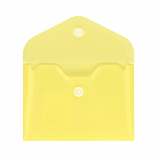 Teczka kopertowa A7/PP pastel żółty Biurfol