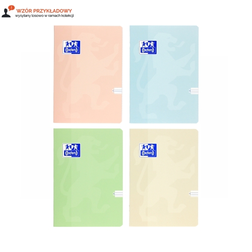 Zeszyt A5/16 linia Touch Pastel Oxford 400175311