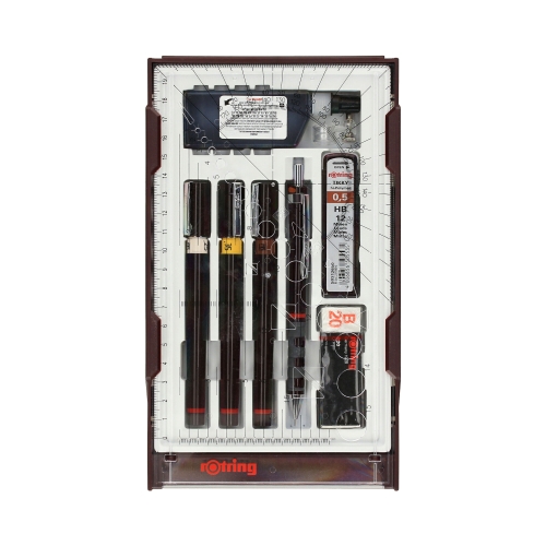 Isograph 0.25/0.35/0.5mm zestaw Combi College Rotring S0699380