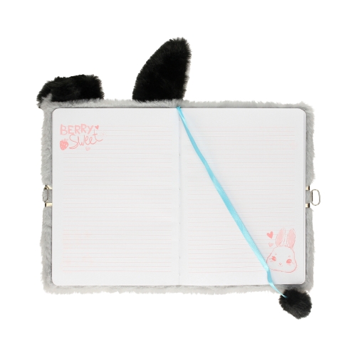 Pamiętnik z kłódką A5/96 Włochacz MLF Rabbit