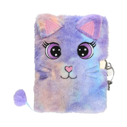 Pamiętnik z kłódką A5/96 Włochacz MLF Cat