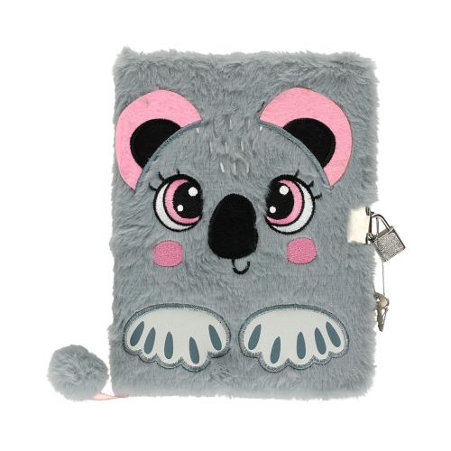Pamiętnik z kłódką A5/96 Włochacz MLF Sweet Koala