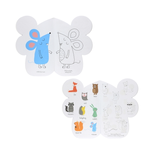 Kolorowanka kreatywna A4/16 BB Mysz Interdruk